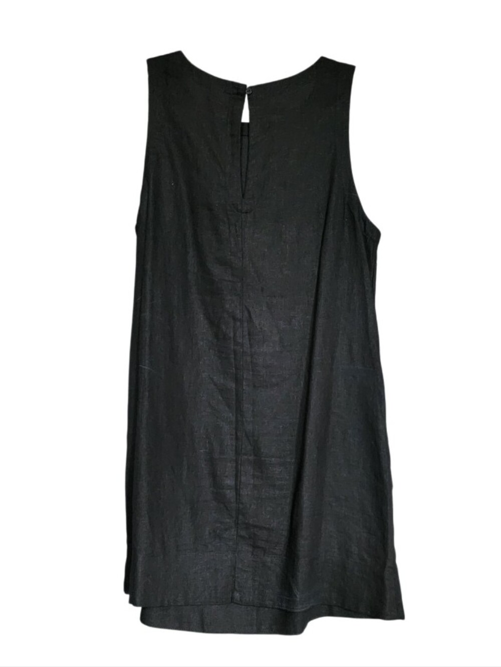 Classic Black Sleeveless Shift Dress - Timeless Wardrobe Staple - Picture 2 of 2